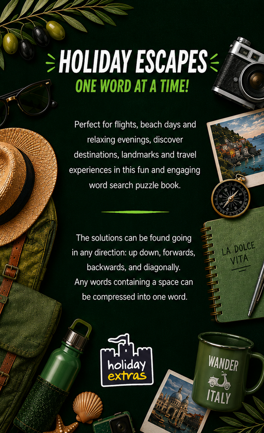 Holiday Extras WordSearch - Italy