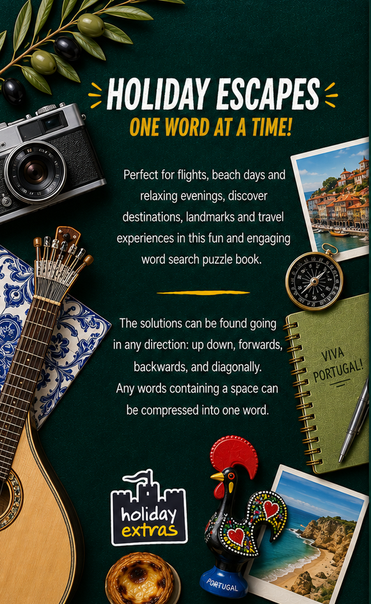 Holiday Extras WordSearch - Portugal