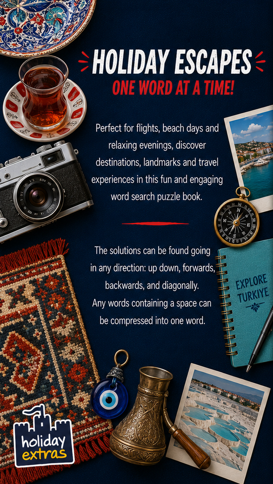 Holiday Extras WordSearch - Turkiye