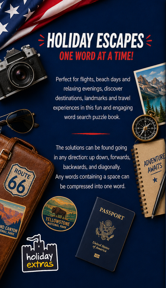 Holiday Extras WordSearch - USA