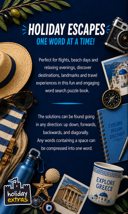 Holiday Extras WordSearch - Greece