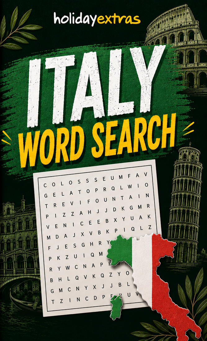 Holiday Extras WordSearch - Italy