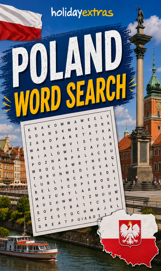 Holiday Extras WordSearch - Poland
