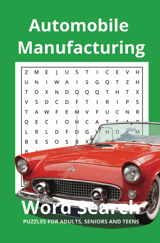 WordSearch - Automobile Manufacturing