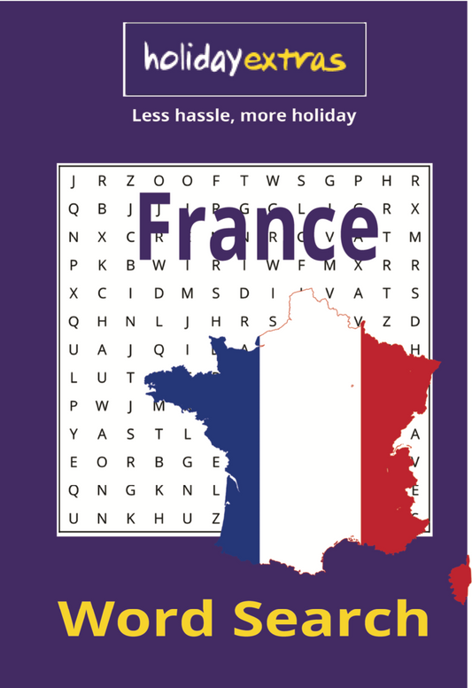 Holiday Extras Wordsearch - France