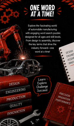 WordSearch - Automobile Manufacturing
