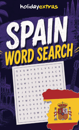 Holiday Extras' WordSearch book - SPAIN - with competition