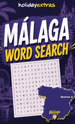 Holiday Extras' WordSearch book - MALAGA, SPAIN - with competition