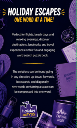 Holiday Extras Wordsearch - France